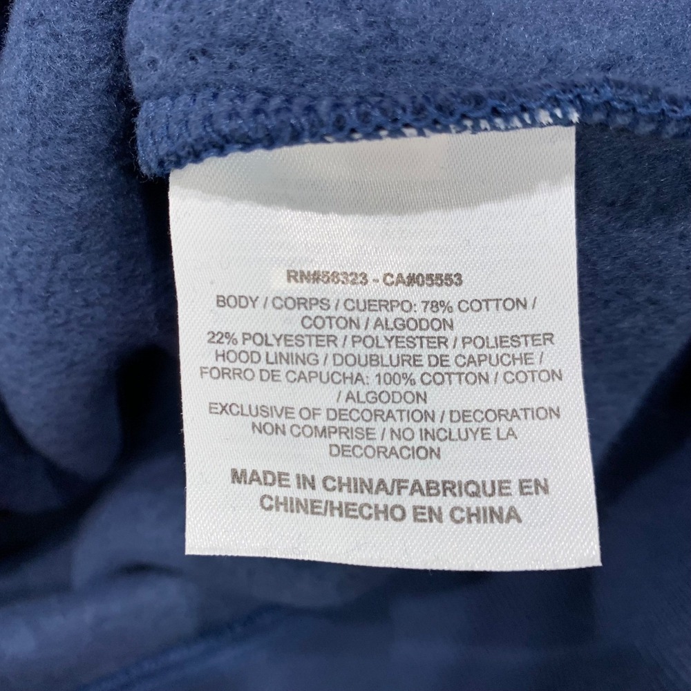 Nike 6.0 Full Zip Hoodie Men's Small Navy Blue Skateboarding Y2K Vintage NWT - Picture 6 of 11